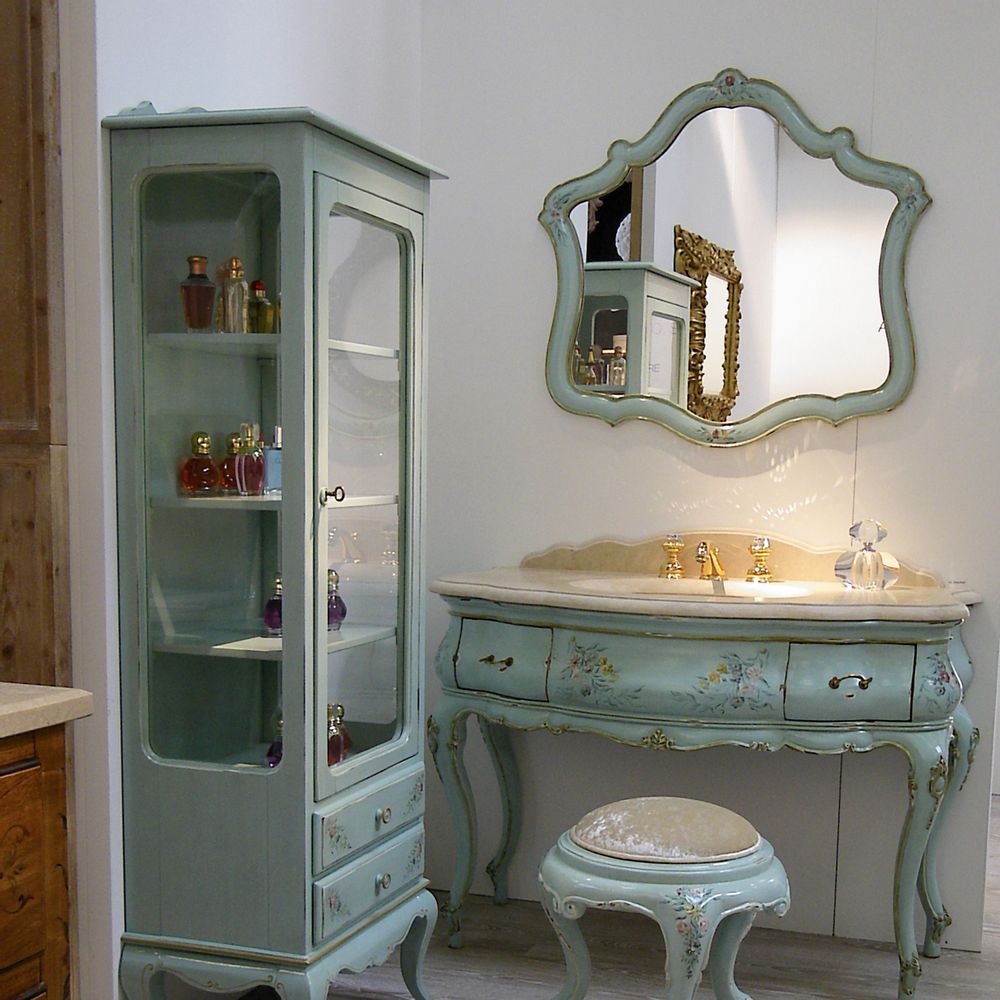 Chambres d'hôtels - Armoire de salle de bain 8560 style vénitien. - BIANCHINI & CAPPONI