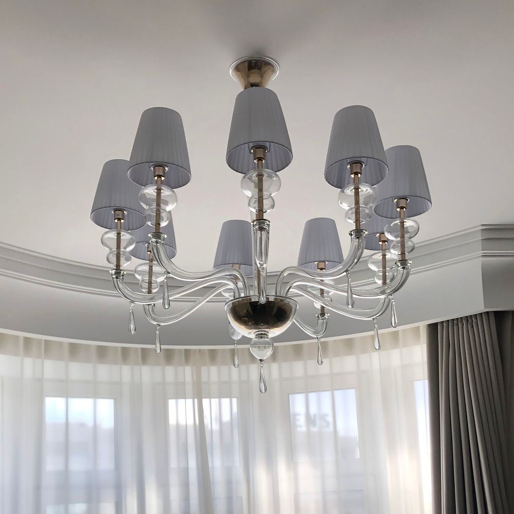 Ceiling lights - Palladium, Murano glass chandelier - MULTIFORME