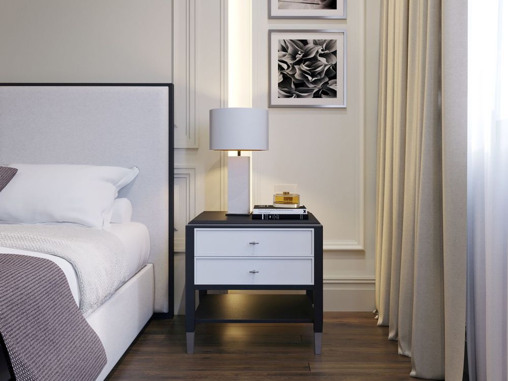 Night tables - SILVERLINE night table - ITALIANELEMENTS