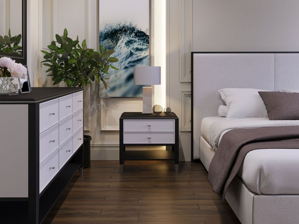 Night tables - SILVERLINE night table - ITALIANELEMENTS