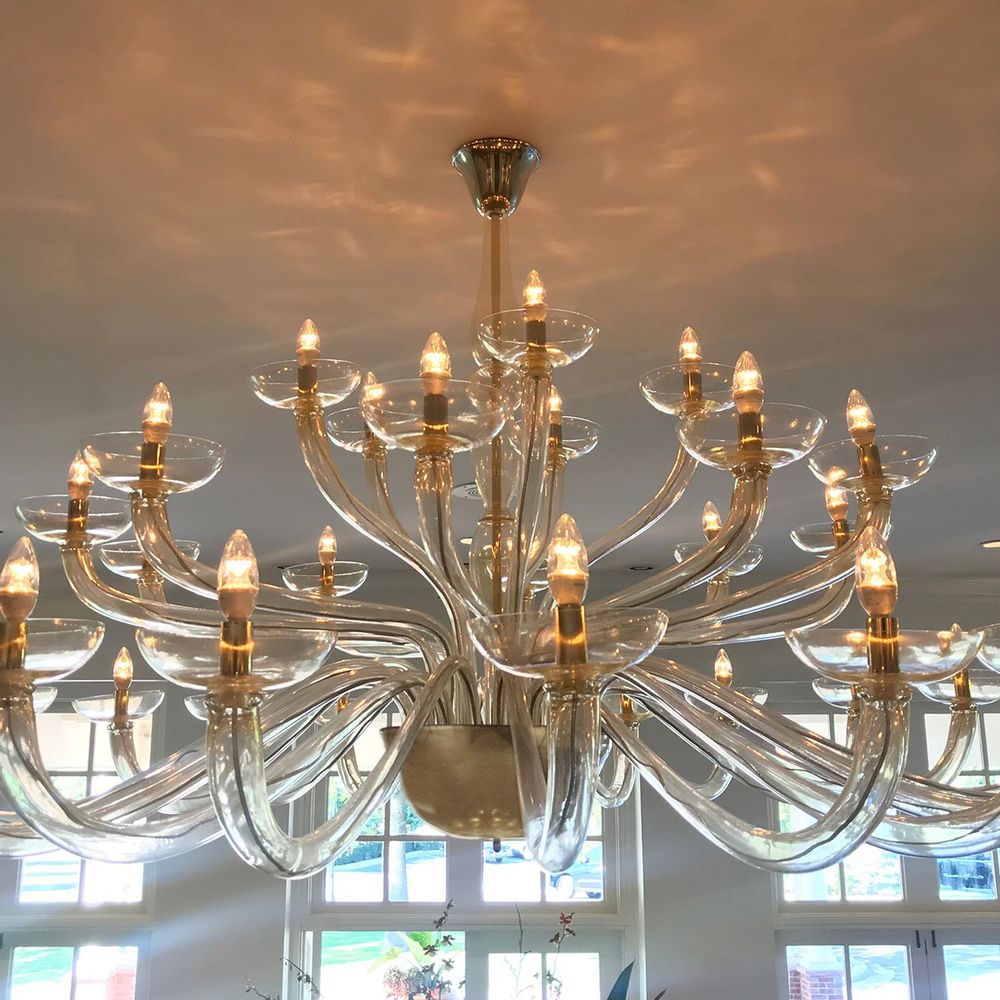 Hanging lights - Metropole Murano glass chandelier - MULTIFORME
