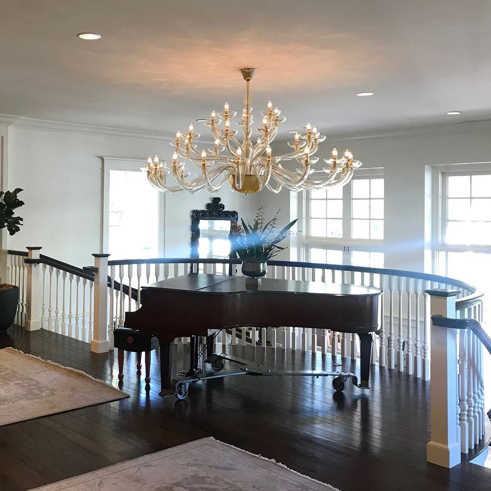 Hanging lights - Metropole Murano glass chandelier - MULTIFORME