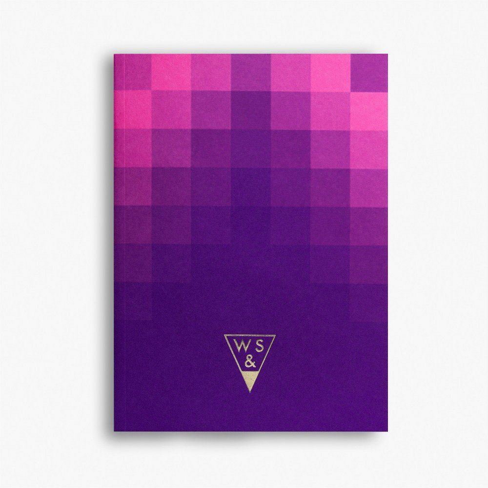 Stationery - A5 Double Cover Notebook | Super Pixelone - WRITE SKETCH &