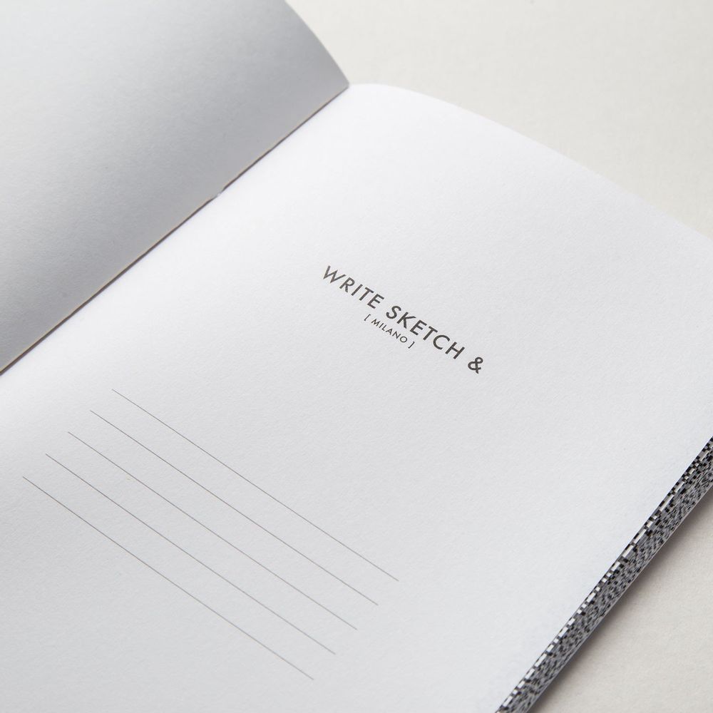 Stationery - A5 Double Cover Notebook | Super Pixelone - WRITE SKETCH &