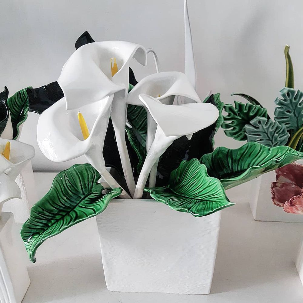 Diffuseurs de parfums - Diffuseur de parfum bouquet en céramique - MARSIA STUDIO CERAMICHE DI MARIELLA SIANO