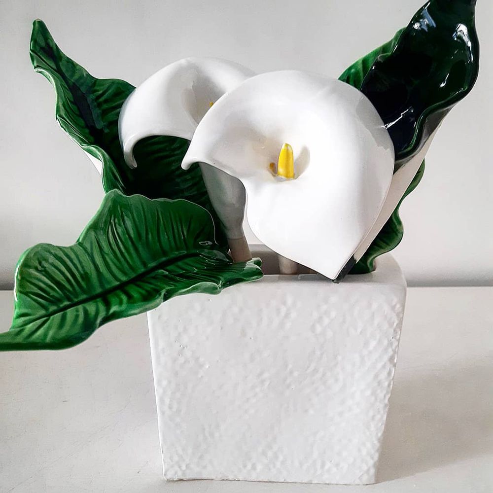 Diffuseurs de parfums - Diffuseur de parfum bouquet en céramique - MARSIA STUDIO CERAMICHE DI MARIELLA SIANO