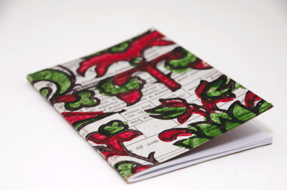 Papeterie bureau - PROTEA CARNET EN JOURNAUX IMPRIMES ET PAPIERS RECYCLÉS - RUE RANGOLI