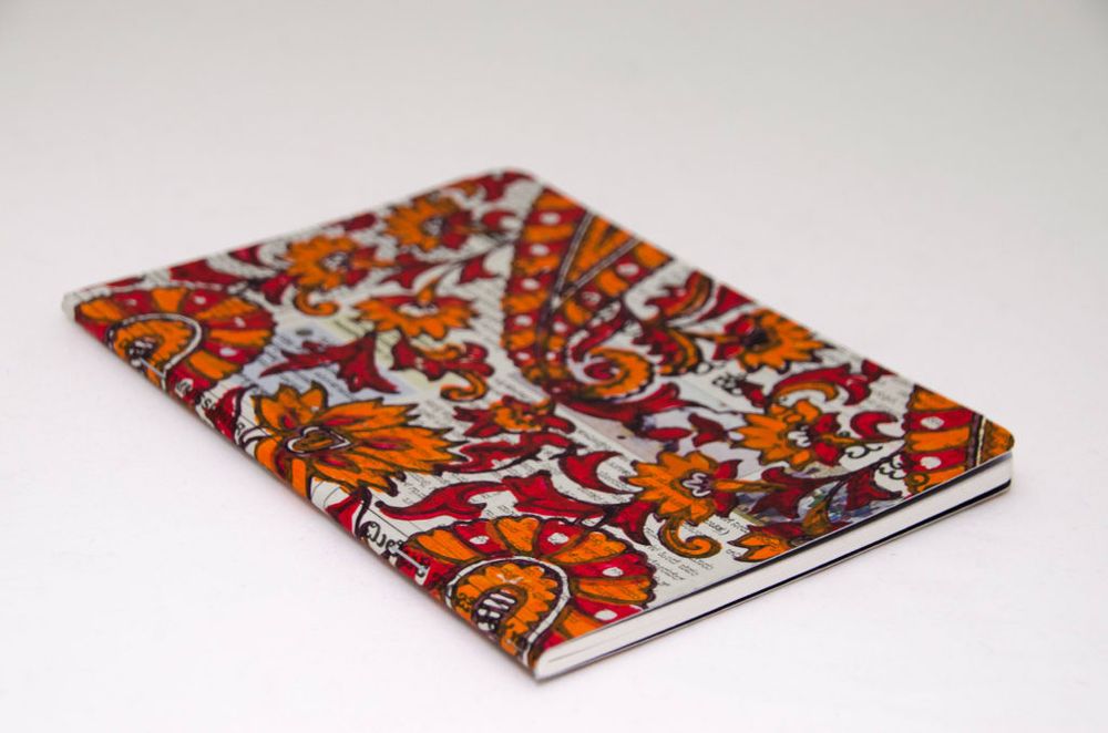 Papeterie bureau - PROTEA CARNET EN JOURNAUX IMPRIMES ET PAPIERS RECYCLÉS - RUE RANGOLI