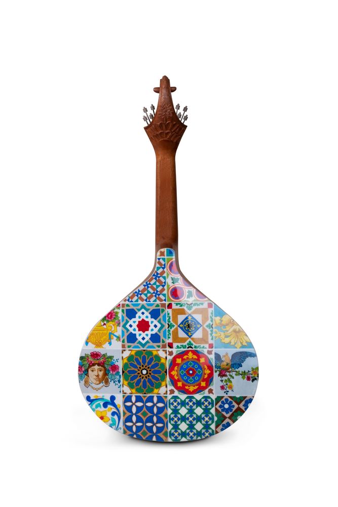 Objets de décoration - Guitare Azulejo V - MALABAR