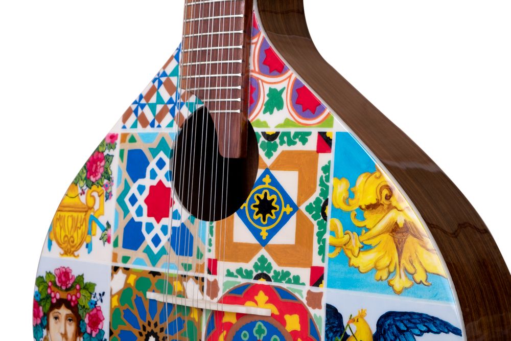 Objets de décoration - Guitare Azulejo V - MALABAR