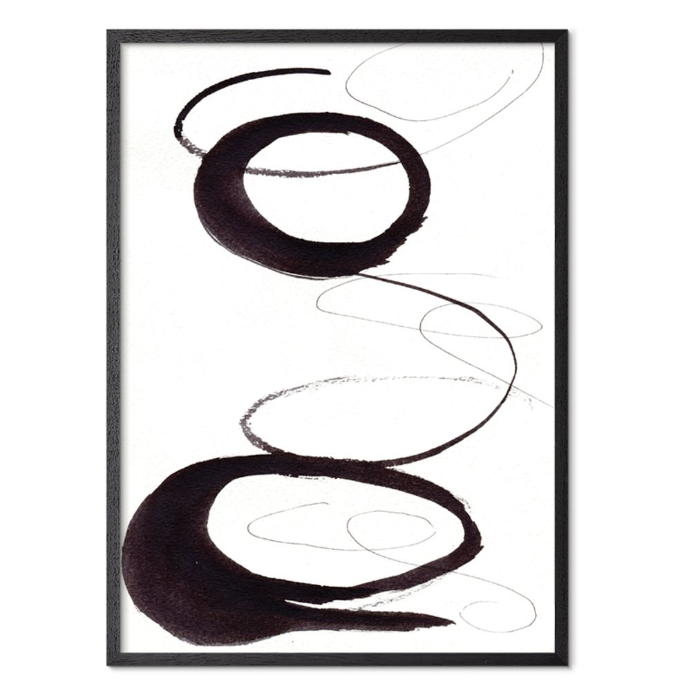 Affiches - Scribbles 1 impression d'art - METTEHANDBERG ART PRINTS