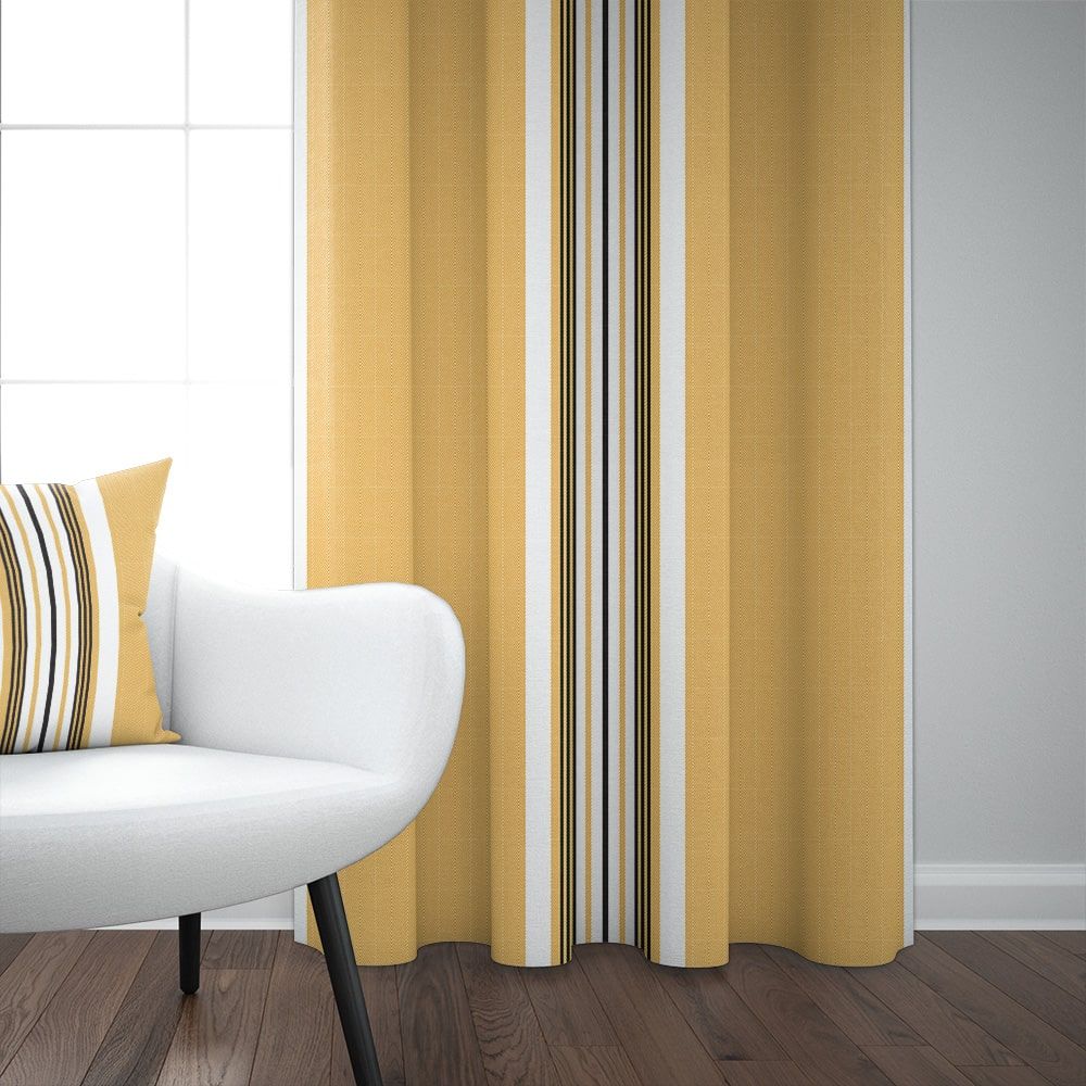 Curtains and window coverings - Cotton Curtain Donibane Laiton - LA MAISON JEAN-VIER