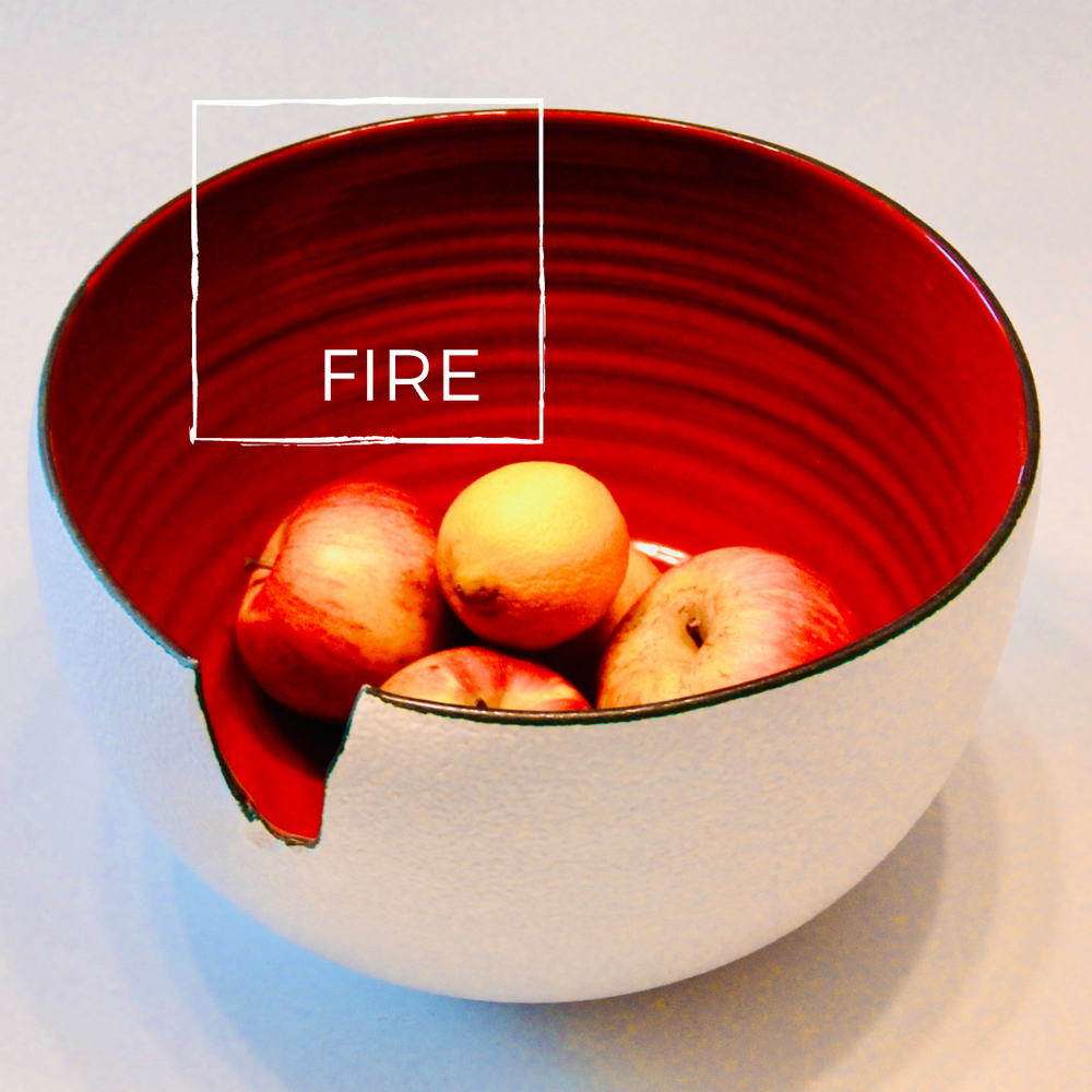 Céramique - Bols FUCO/FIRE. - EVA MUN