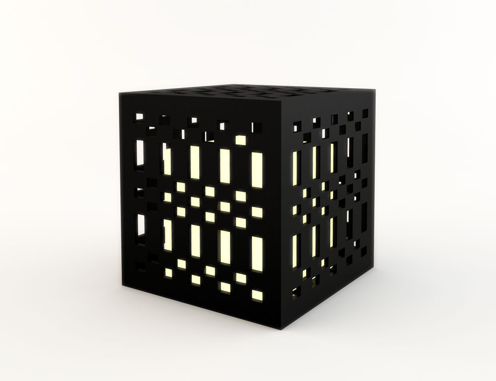 Coffee tables - GRAPHIC CUBES "TERRA" - EXTROVERSO