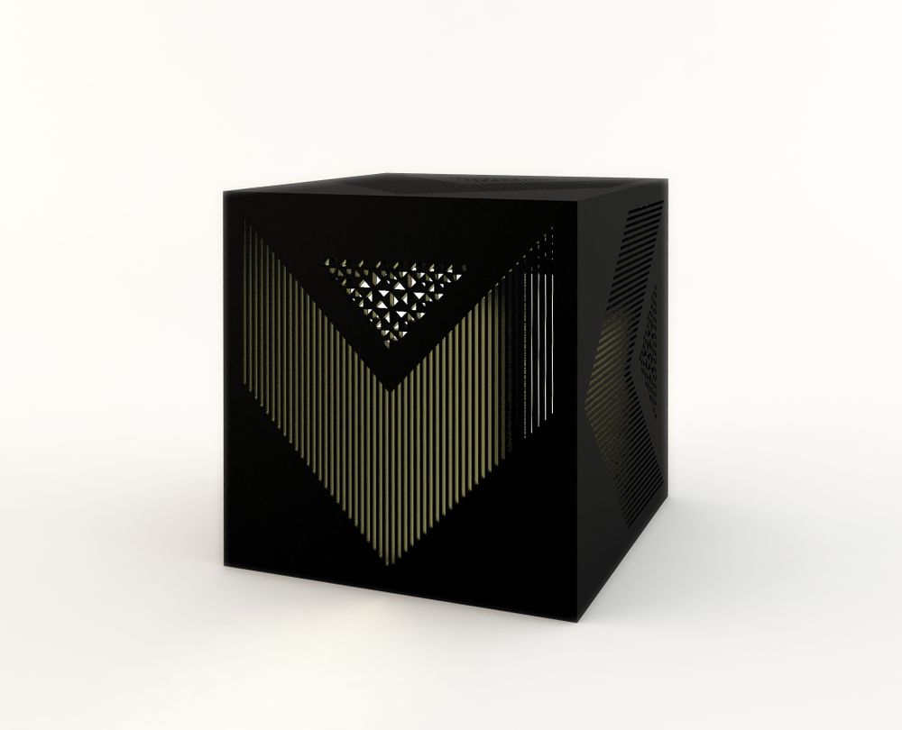Coffee tables - GRAPHIC CUBES "TERRA" - EXTROVERSO