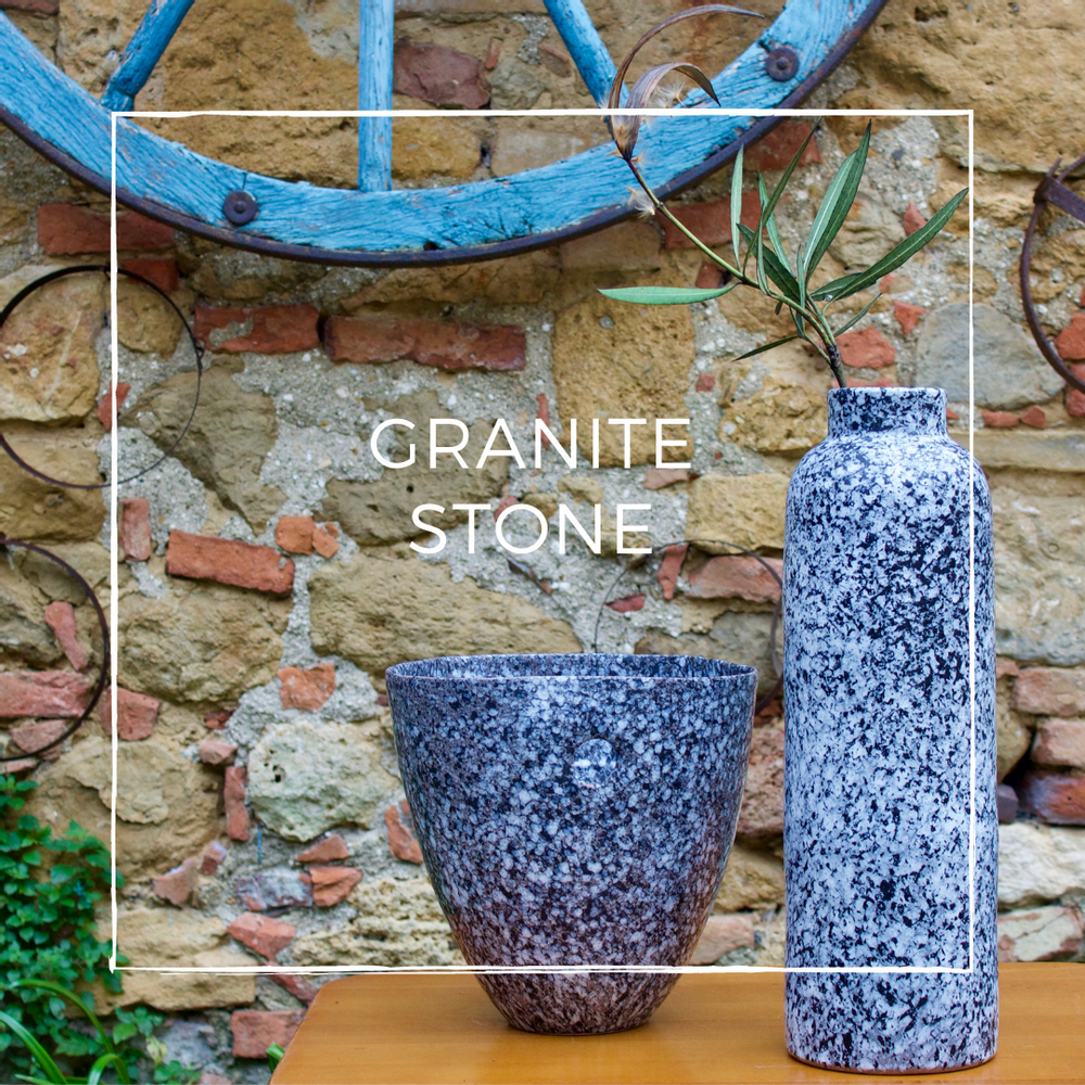 Ceramic - Granite Stone/Ceramic Glaze - EVA MUN