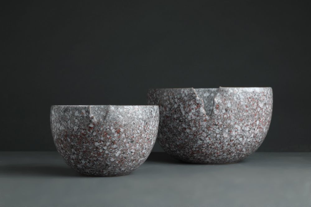 Ceramic - Granite Stone/Ceramic Glaze - EVA MUN