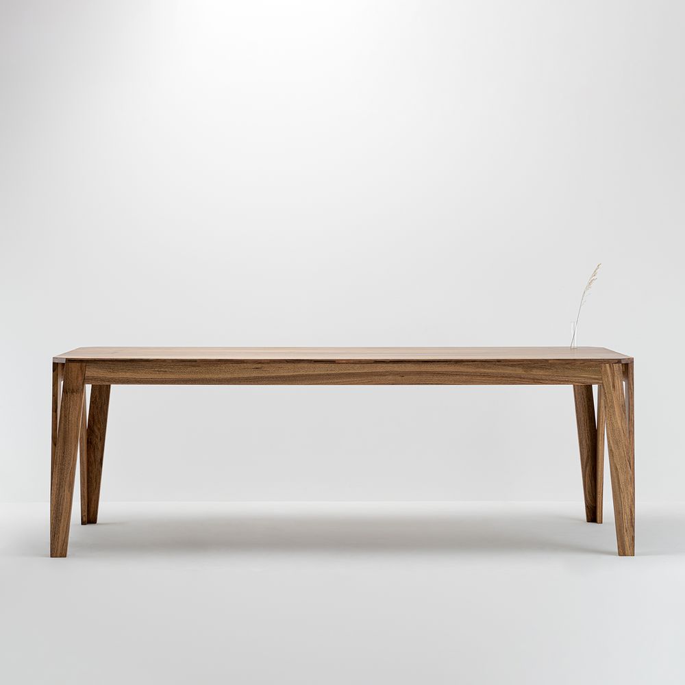 Dining Tables - MeliMelo table in solid walnut - DELAVELLE