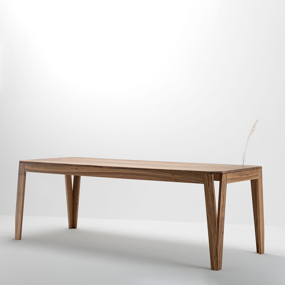 Dining Tables - MeliMelo table in solid walnut - DELAVELLE