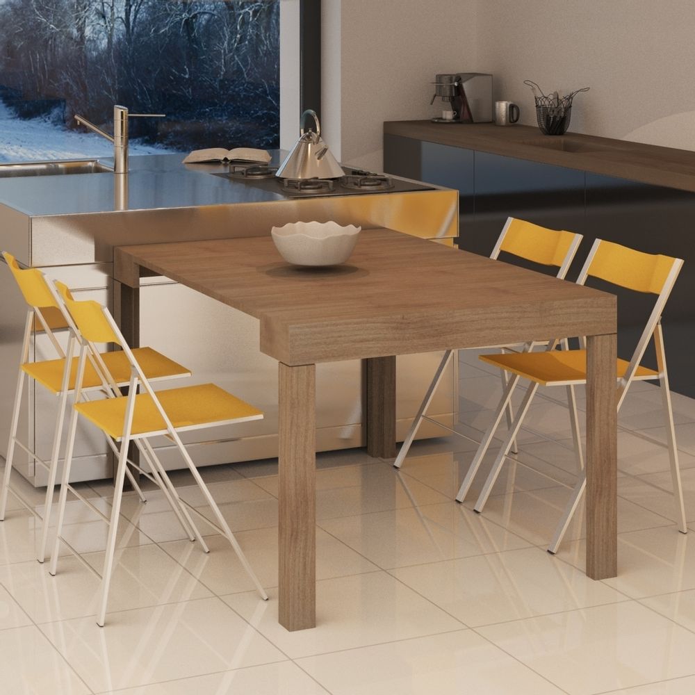 Dining Tables - MAYA 95XL - Extendable console table in massive wood - ARREDO CREATIVO