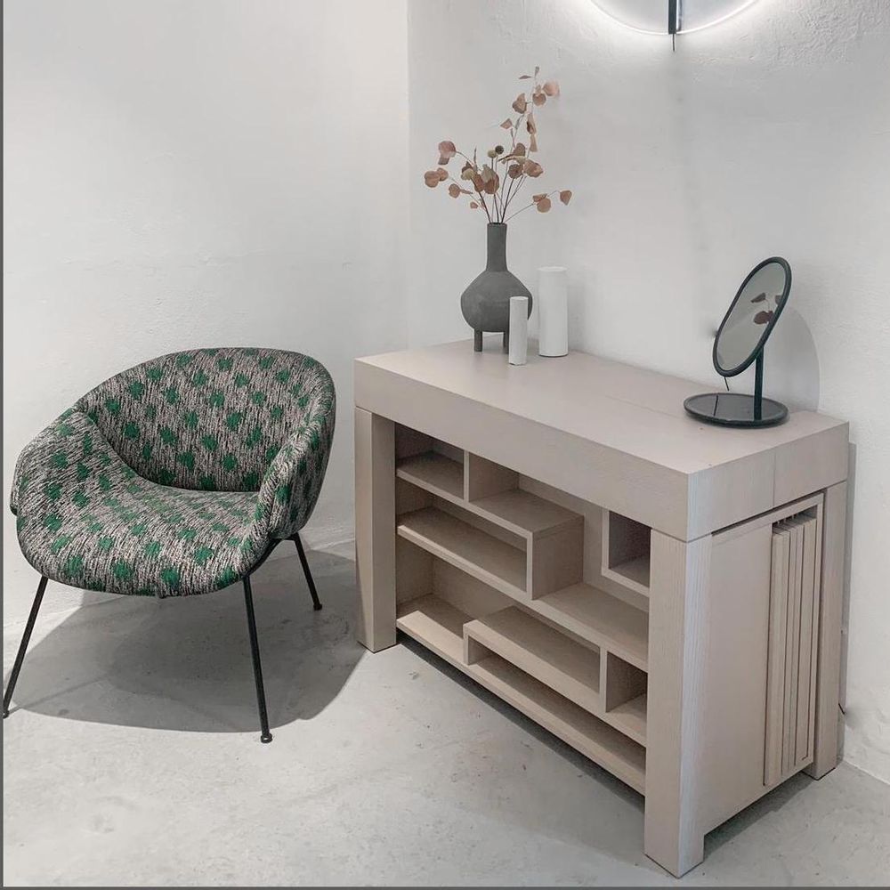 Tables Salle à Manger - MAYA 110XL - Table console extensible en bois massif - ARREDO CREATIVO