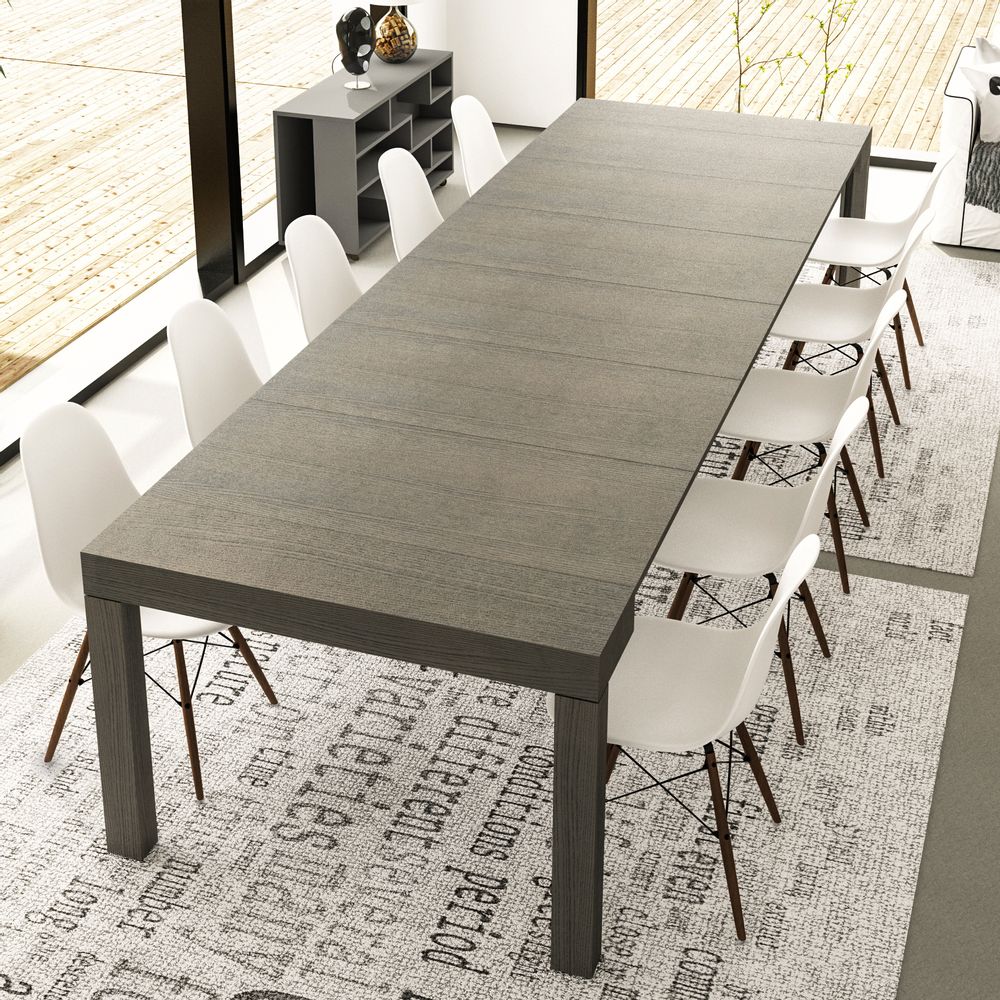 Tables Salle à Manger - MAYA 110XL - Table console extensible en bois massif - ARREDO CREATIVO
