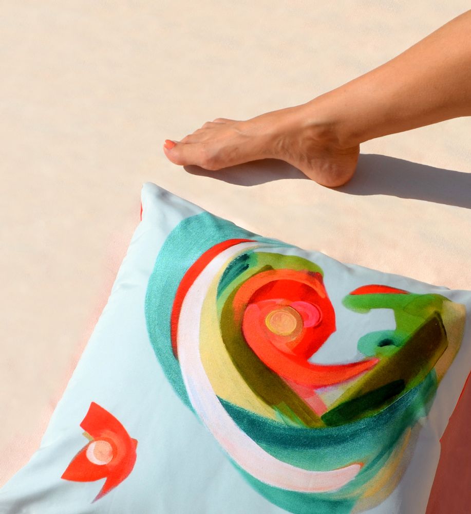 Fabric cushions - Micha Cushion Cover - IMOGEN HOPE