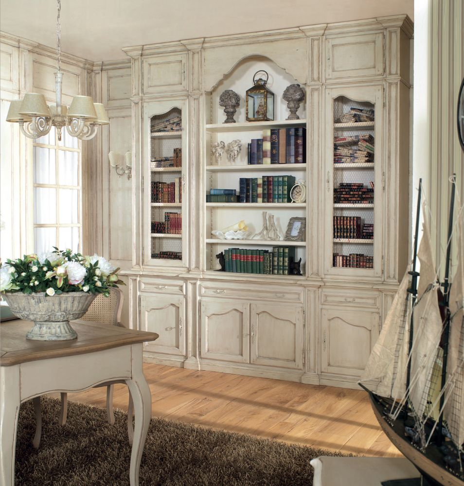 Bookshelves - PR318 - Bookcase “Avignon” - INTERIORS ITALIA