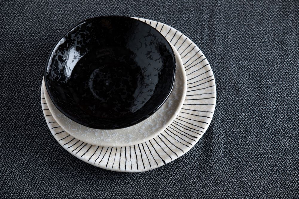 Pottery - B&B PLATES - EVA MUN
