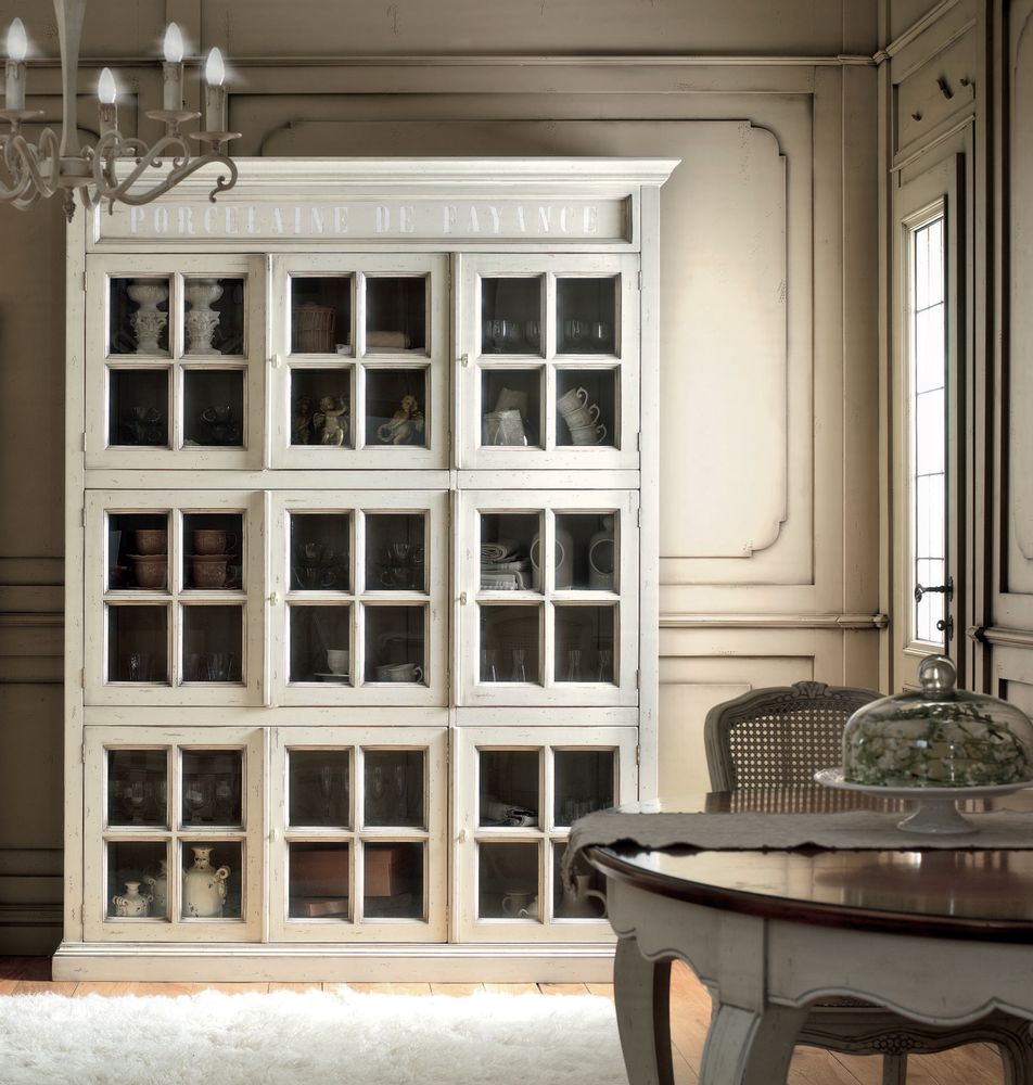 Armoires - PR311 - Armoire en verre à 9 portes - INTERIORS ITALIA