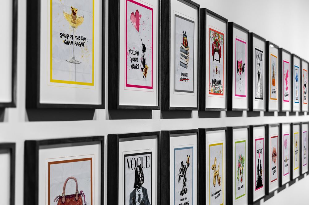 Tableaux - Affiche Happy print - GALERIE BELARTVITA