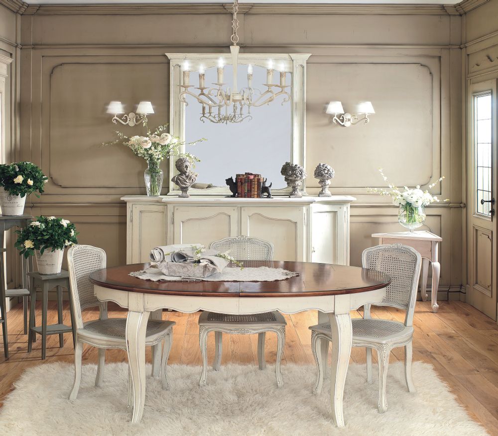 Buffets - PR105 - Buffet provincial français avec 4 portes  - INTERIORS ITALIA