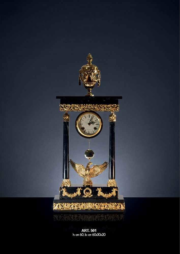 Clocks - TABLE CLOCKS  - OLYMPUS BRASS