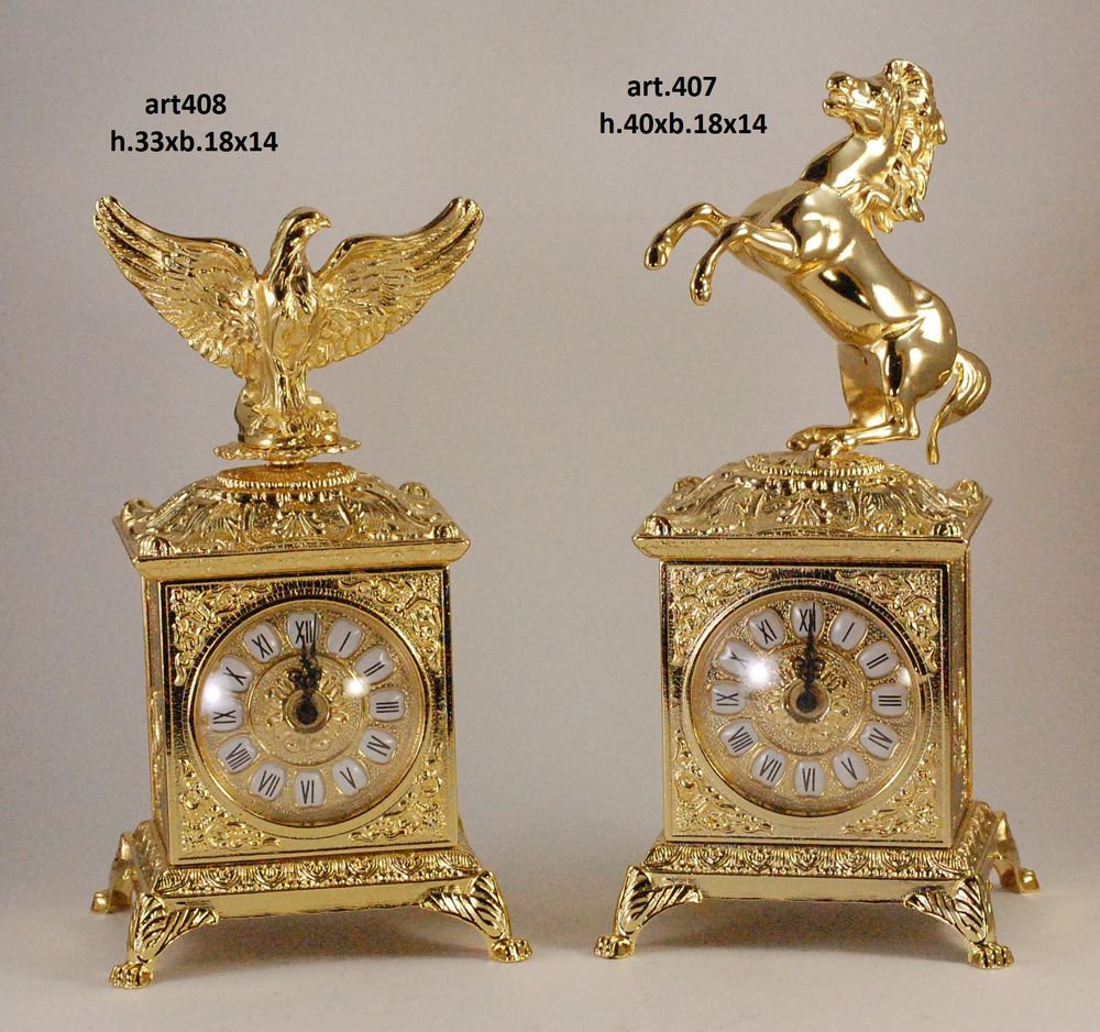 Clocks - TABLE CLOCKS  - OLYMPUS BRASS