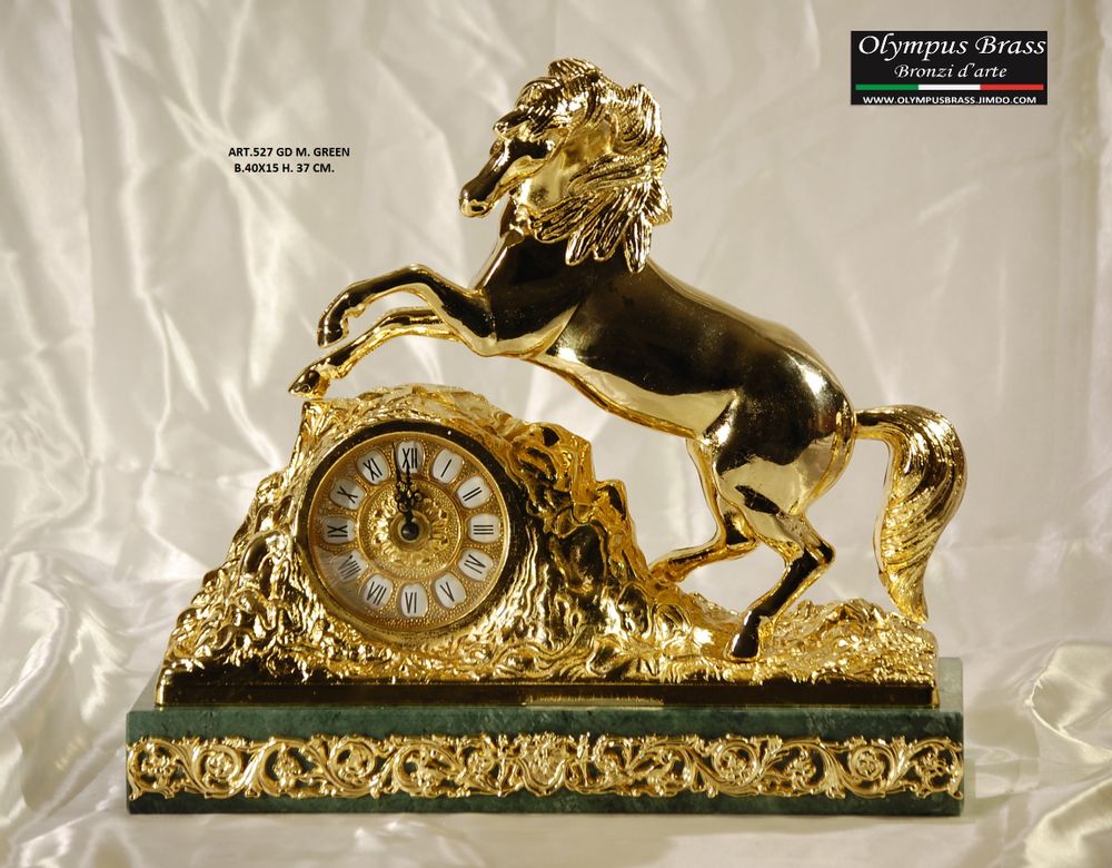 Clocks - TABLE CLOCKS  - OLYMPUS BRASS