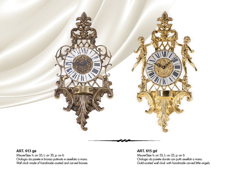 Clocks - TABLE CLOCKS  - OLYMPUS BRASS