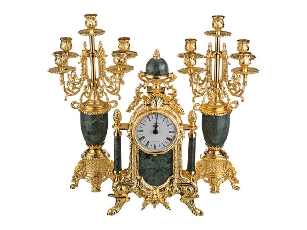 Clocks - TABLE CLOCKS  - OLYMPUS BRASS
