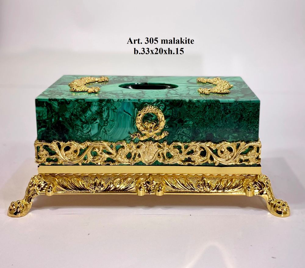 Soap dishes - Bathroom set in marble/wood and bronze plated - OLYMPUS BRASS