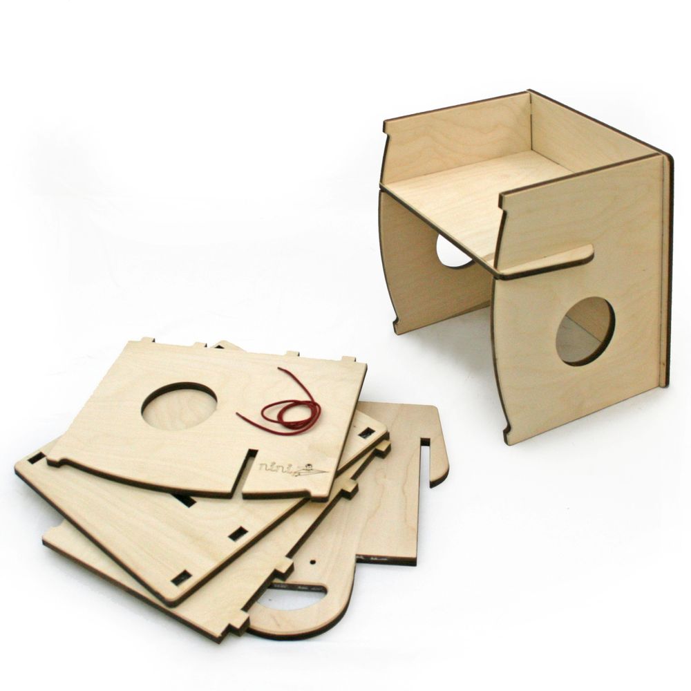 Children's tables and chairs - Dindola, the three in one chair - NINIDESIGN