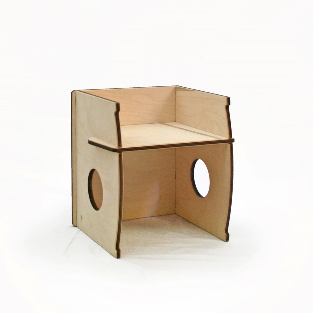 Children's tables and chairs - Dindola, the three in one chair - NINIDESIGN