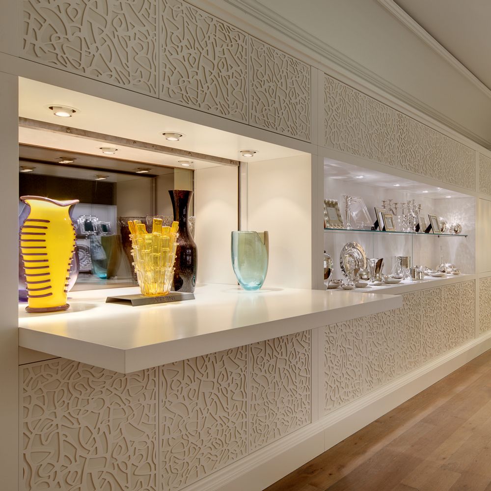 Services - Meubles sur mesure pour bijouterie - BARTOLUCCI ARREDAMENTI