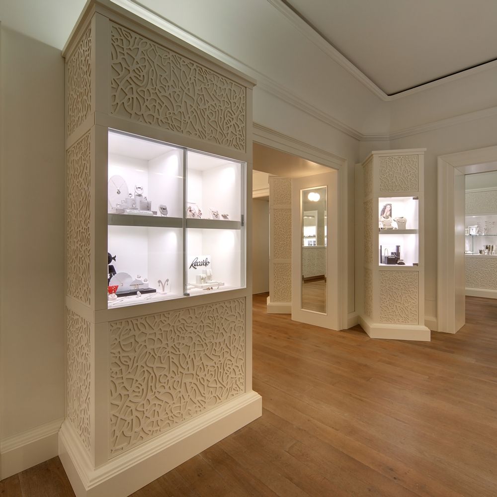 Services - Meubles sur mesure pour bijouterie - BARTOLUCCI ARREDAMENTI