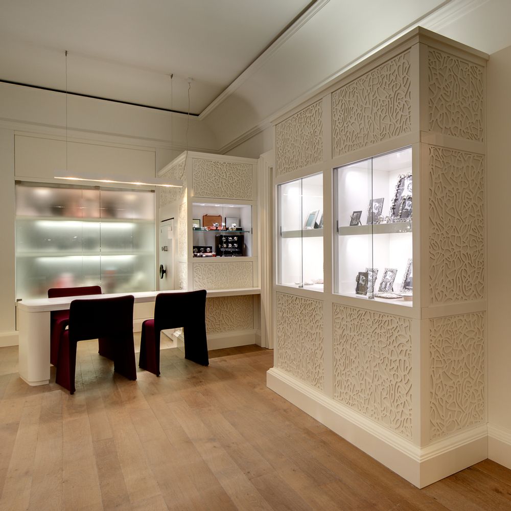 Services - Meubles sur mesure pour bijouterie - BARTOLUCCI ARREDAMENTI