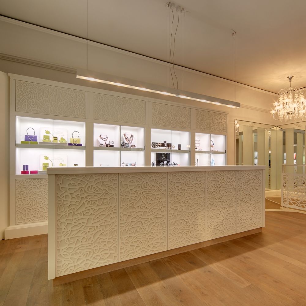 Services - Meubles sur mesure pour bijouterie - BARTOLUCCI ARREDAMENTI