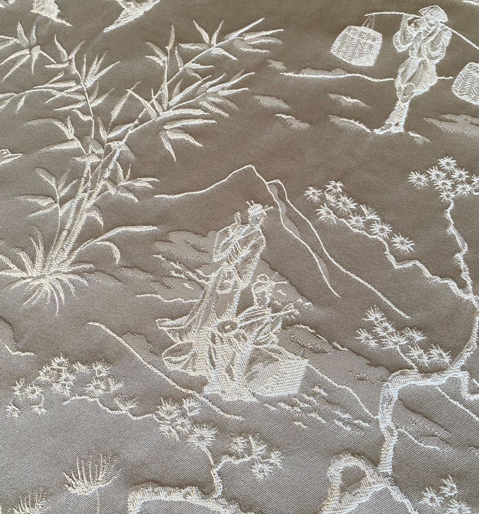 Tissus - Tissu Chinoiserie - ANNAMARIA ALOIS SAN LEUCIO