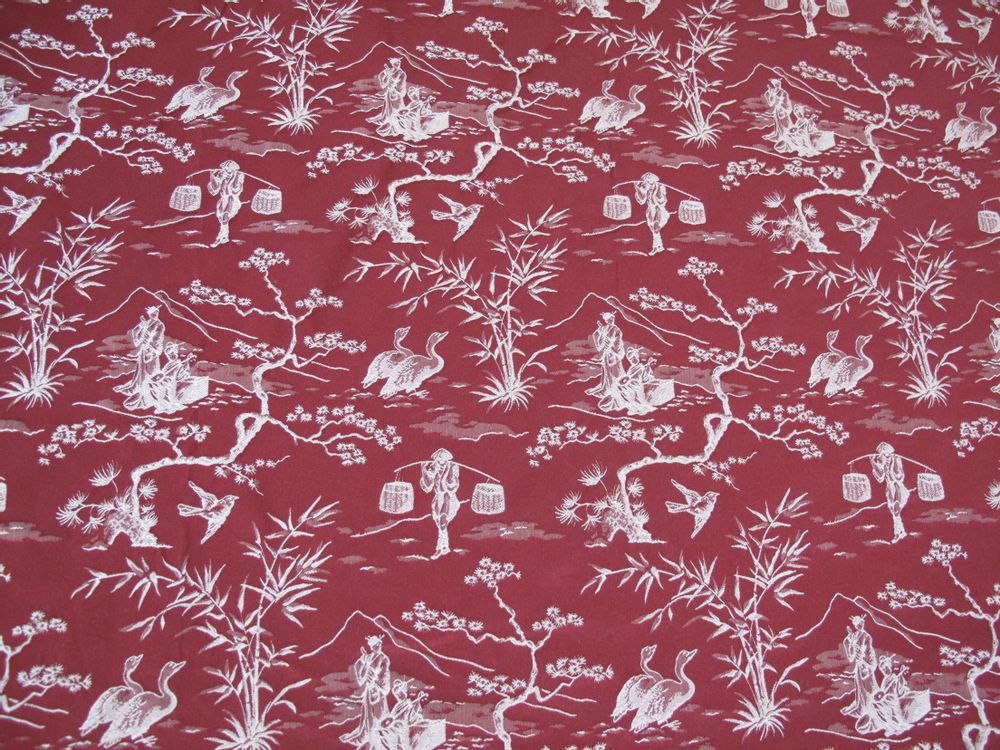 Tissus - Tissu Chinoiserie - ANNAMARIA ALOIS SAN LEUCIO