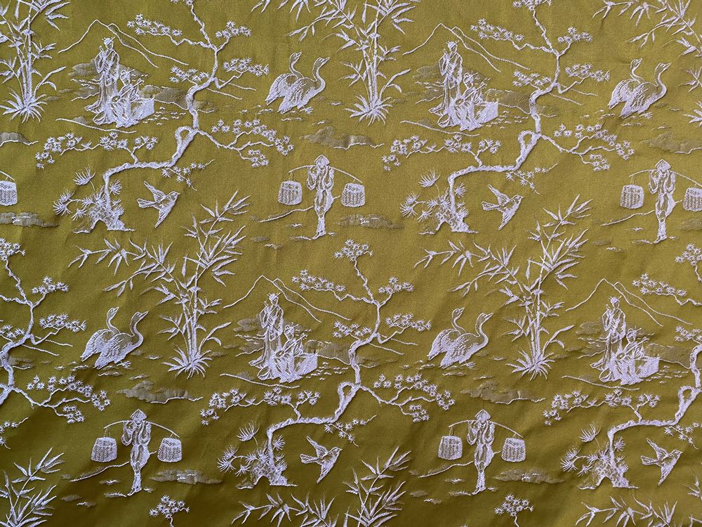 Tissus - Tissu Chinoiserie - ANNAMARIA ALOIS SAN LEUCIO