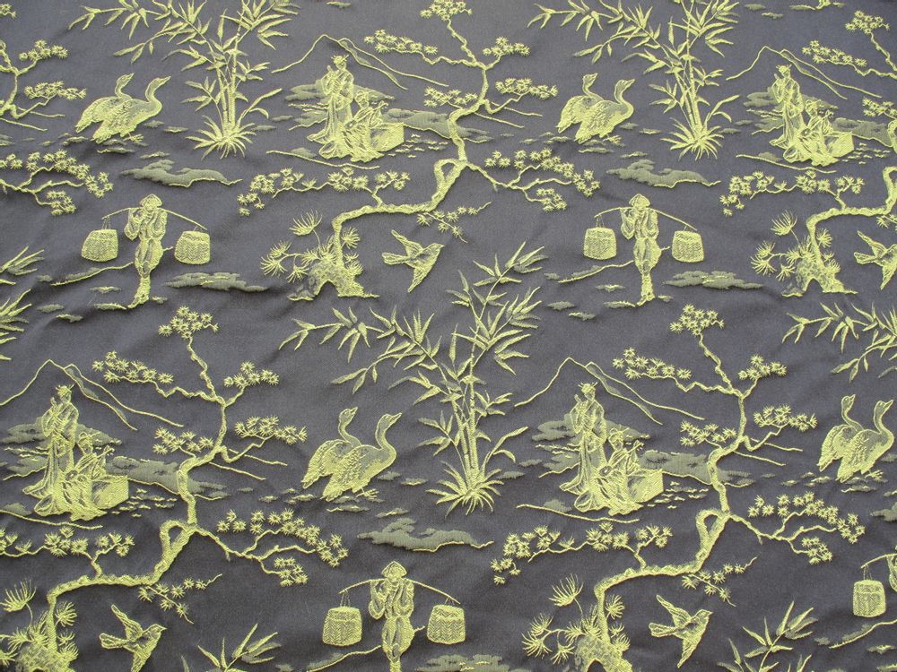 Tissus - Tissu Chinoiserie - ANNAMARIA ALOIS SAN LEUCIO
