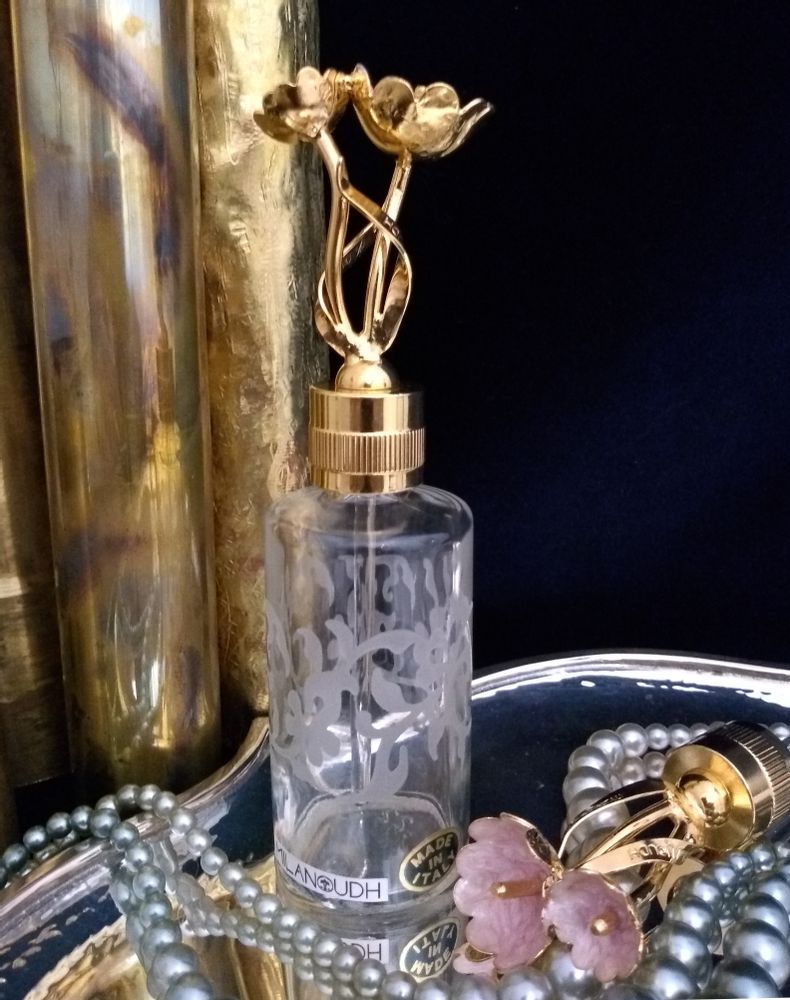 Artistic hardware - ESSENCE BOTTLE – CYLINDRICAL SHAPED DESIGN - MILANOUDH