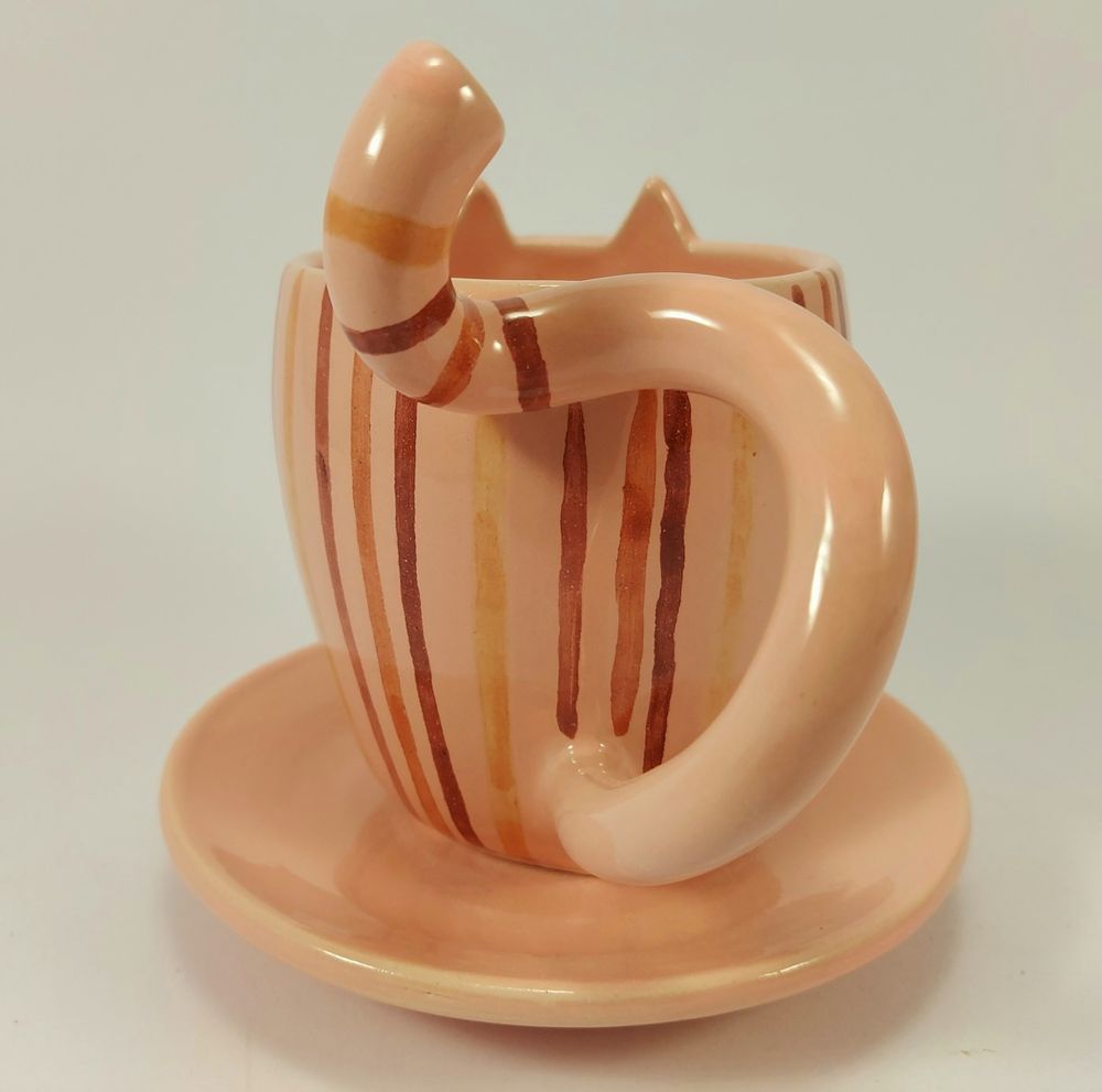 Tasses et mugs - Mug « Cat Cat » - PACHAMAMA DI E. OCCHI LABORATORIO ARTIGIANO DI CERAMICA